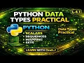 Python Data Types Practical Mutable vs Immutable List Tuple Dict Set Python L-4 1