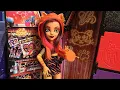 MONSTER HIGH SKULLTIMATE SECRETS NEON FRIGHTS TORALEI DOLL REVIEW AND UNBOXING