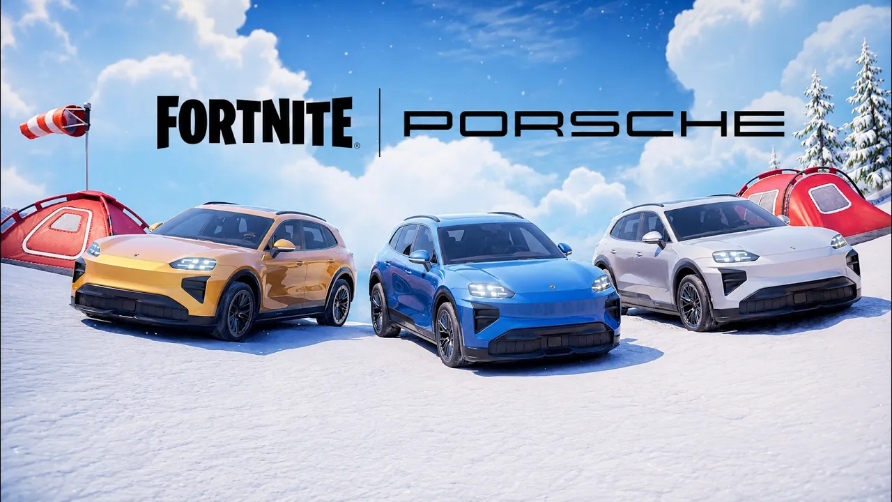 Porsche México — Fortnite x Porsche Collaboration (YouTube video ad)