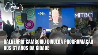 Cidade de Balneário Camboriú celebra 61 anos com eventos e shows