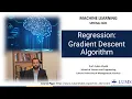 Regression Gradient Descent Algorithm Week 06-01