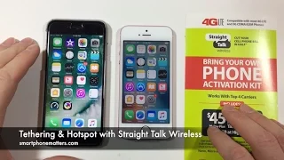 Tethering Hotspot with Straight Talk Wireless
