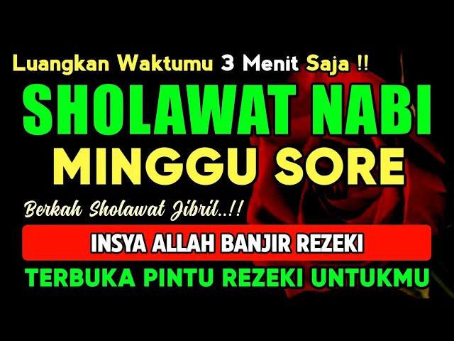 Download MP3 SHOLAWAT PENARIK REZEKI PALING DAHSYAT, Shalawat Nabi Muhammad Terbaru, SOLAWAT JIBRIL PALING MERDU