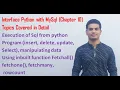 Interface Python with MySql Class 12 Computer Science with Python 57
