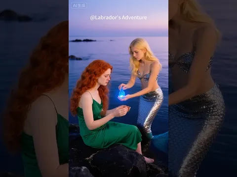 A Mermaid's Sacrifice, A Heartbreaking Secret#shorts  #aianimation #animation#cartoon #love