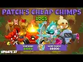 Patch s Cheap CHIMPS Challenge Guide Logs CHIMPS Black Border - No Micro No Abilities BTD6