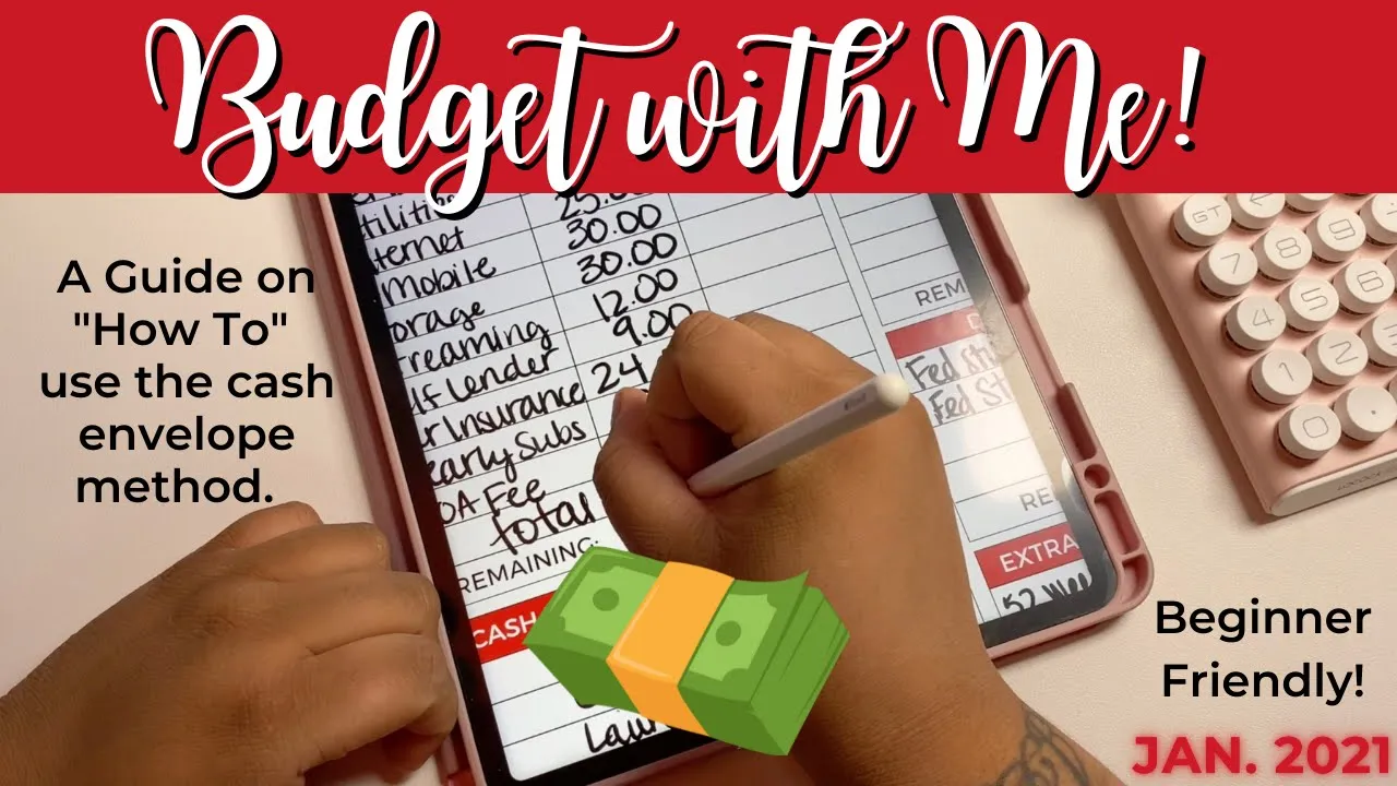Budget With Me | Beginner Friendly | Ohmyfro Budgets | Baddies & Budgets