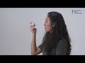 How to Use a Metered-Dose Inhaler without a Valved Holding Chamber