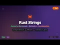 Rust Strings Tutorial String vs str - Owned and Borrowed Types Explained
