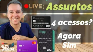 ????Live:Meu Trigg APROVADO dicas, Santander unique 4 acesso grátis ???? Nubank ta dando o que falar.