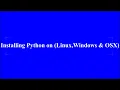 Step-by-Step Python Installation Guide for Linux Windows and Mac Python Setup Tutorial