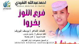 احمدعبدالله النفيدي اغنية فرع اللوزباخروا اغاني سودانية New 2025 
