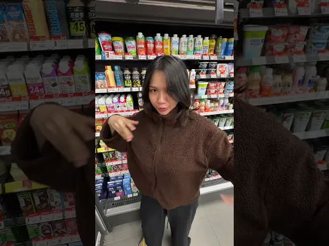 korean convenience store food jutsu trend 🤭🇰🇷 #shorts #koreanconveniencestore #buldak #trend