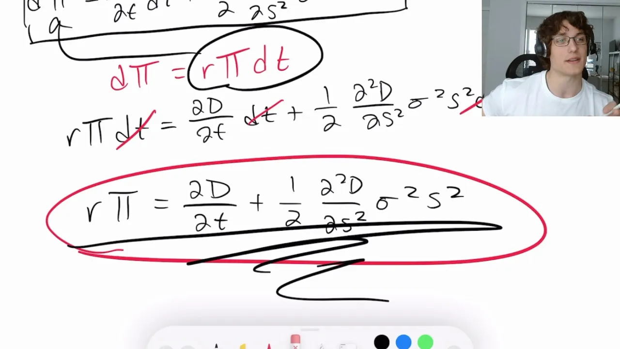 How to Find the Black-Scholes-Merton Partial Differential Equation