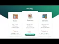 Responsive Pricing Table using HTML and CSS