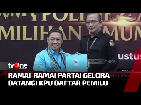 Partai Gelora Mendaftar ke KPU