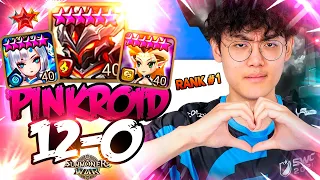 Download PinkRoid~ Goes to WORLD RANK 1 with 12-0 WIN STREAK - Summoners War MP3