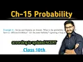 Example 6 Probability Class 10 Chapter 15 Probability Class 10 Examples of Probability Class 10