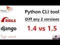 A Python CLI Tool to Help Diff Web Framework Versions Demo How It Was Built