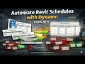 Automate Revit Schedules with Dynamo - Complete Tutorial