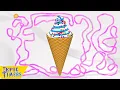 5 Minute Timer with Music and fun Ice cream timer bomb