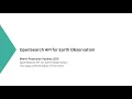 OpenSearch API for Earth observation