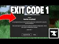 How To Fix Minecraft Exit Code 1 Curseforge - Tutorial