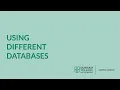 Choosing and Using Library Databases