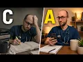 How to stop wasting your time in Nursing School and slash your anxiety - with this exact routine