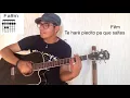BRILLO MIO - CALONCHO COVER GUITARRA TUTORIAL LETRA Y ACORDES