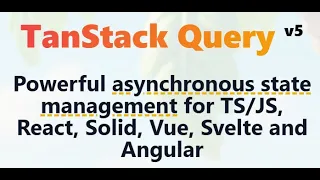 TanStack Query v5 Project Example with React Query Dev Tools