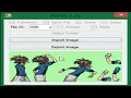 Pokemon Gen 5 Battle Sprite Editing tutorial Quick