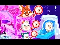 Download Lagu Let Blue Mermaid Play Along!🥺 Bearee Wanna Join Girls ONLY Pink Bunk Bed Party | Bearee Kids Show