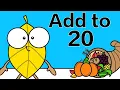 Add to 20 Thanksgiving Math Brain Break