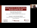Denise Pope and Shashank Joshi Healthy Minds for Healthy Students at Home and for the Fall