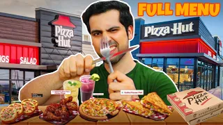 Ordered Entire New Launched Menu of Pizza Hut Honest Review