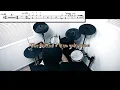 【ドラム譜面】The Ballad / ken yokoyama（ゴールデンカムイ Golden Kamuy 最終章 ED）ドラム 叩いてみた【DRUM COVER】