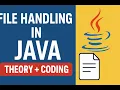 File Handling in Java Complete Tutorial Theory Coding Real-Time Examples Interview Ques