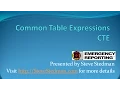 Using a Common Table Expression Instead of a Derived Table SubQuery