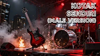 kotak sendiri male rock metal version