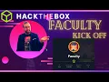 BRAND NEW - HacktheBox Faculty