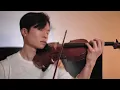 Turning Page - Sleeping At Last - Violin cover by Daniel Jang