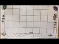 Coloring Page and Matching October Calendar Speed Colored