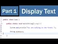 Super Beginner s Text Adventure Game Development in Java PART 1 - Learn Java by making a game