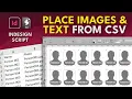 InDesign Script Headshot Layout