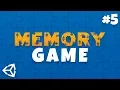Unity Memory Game Tutorial - 5