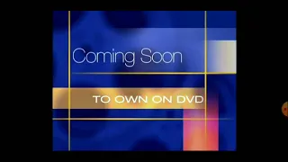 Disney Coming Soon To Own On DVD Bumper 2005 