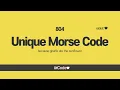 leetCode - 804 Morse Code Solution Explanation