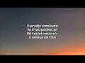 Kane Brown - Whiskey Sour (Lyrics)