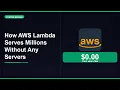 How AWS Lambda Serves Millions Without Any Servers